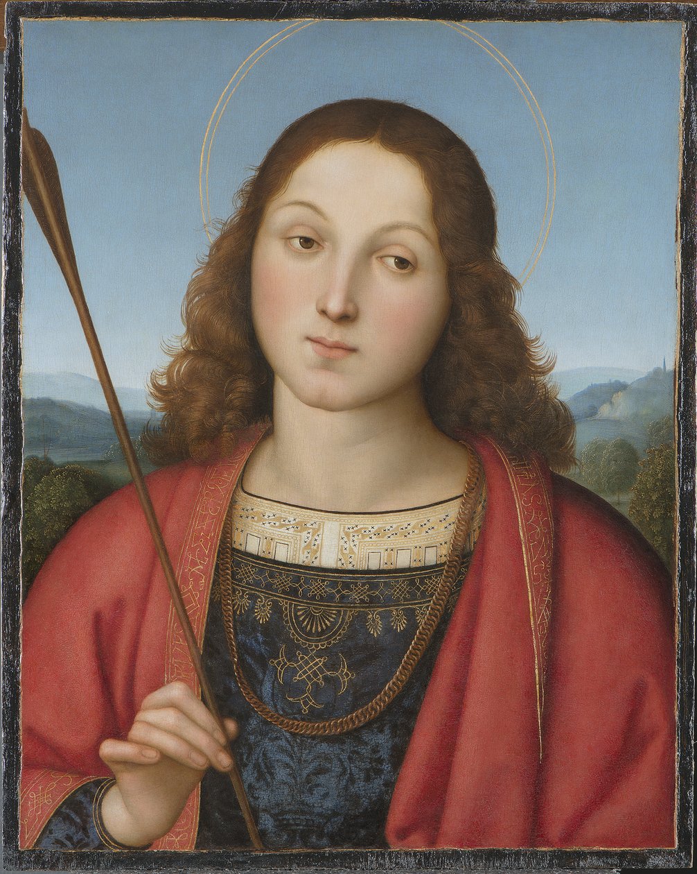 Św. Sebastian, ok. 1501-1502 autorstwa Raffaello Sanzio Raphael