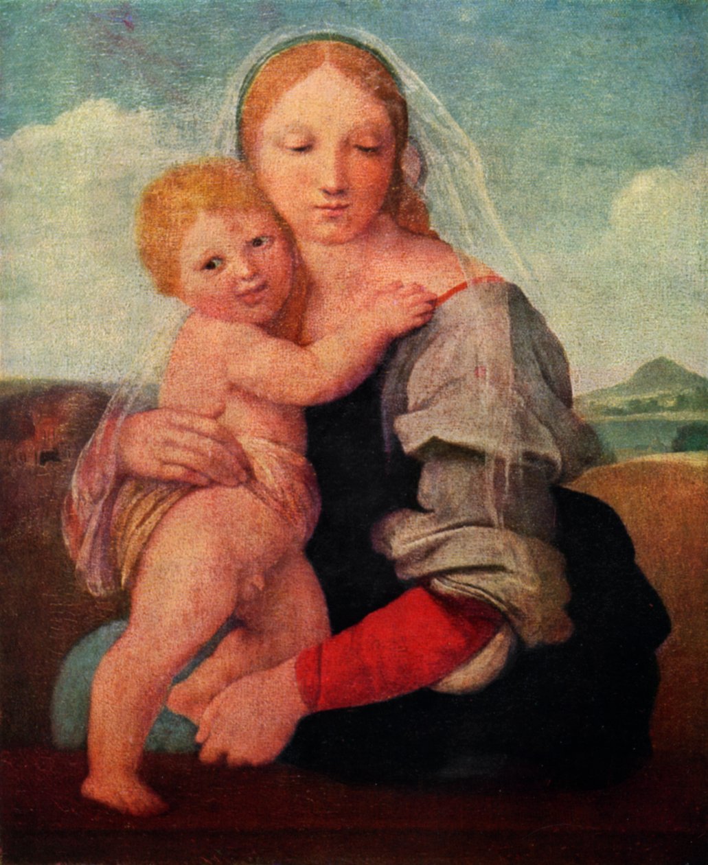 Madonna Mackintosha, c1510-1512, 1929 autorstwa Raffaello Sanzio Raphael