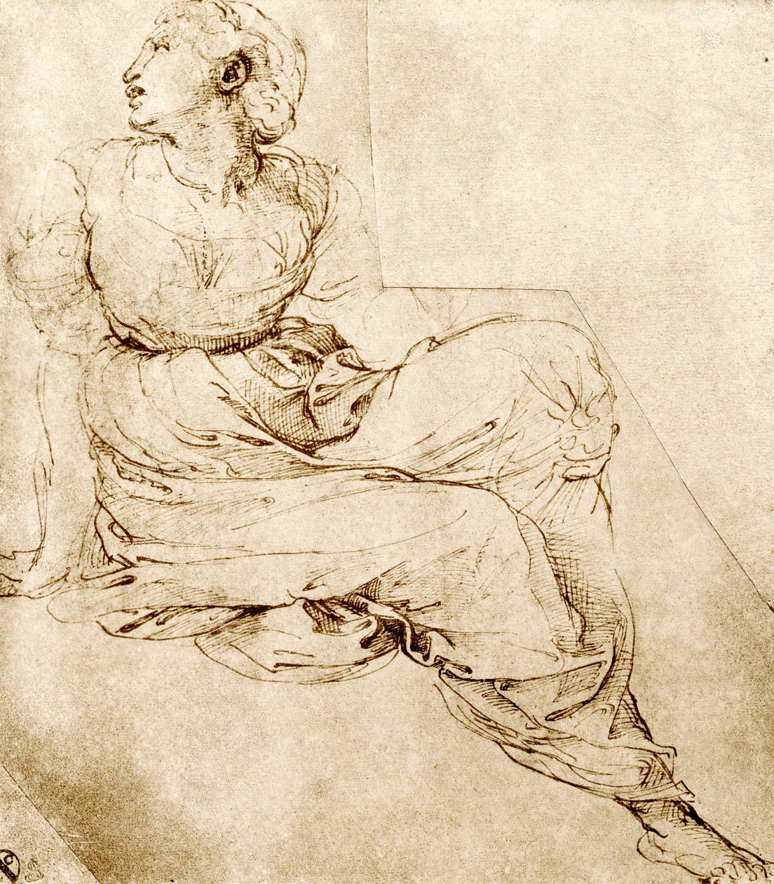 Erato muza autorstwa Raffaello Sanzio Raphael