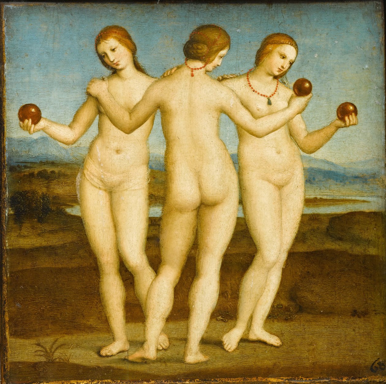Trzy Gracje autorstwa Raphael