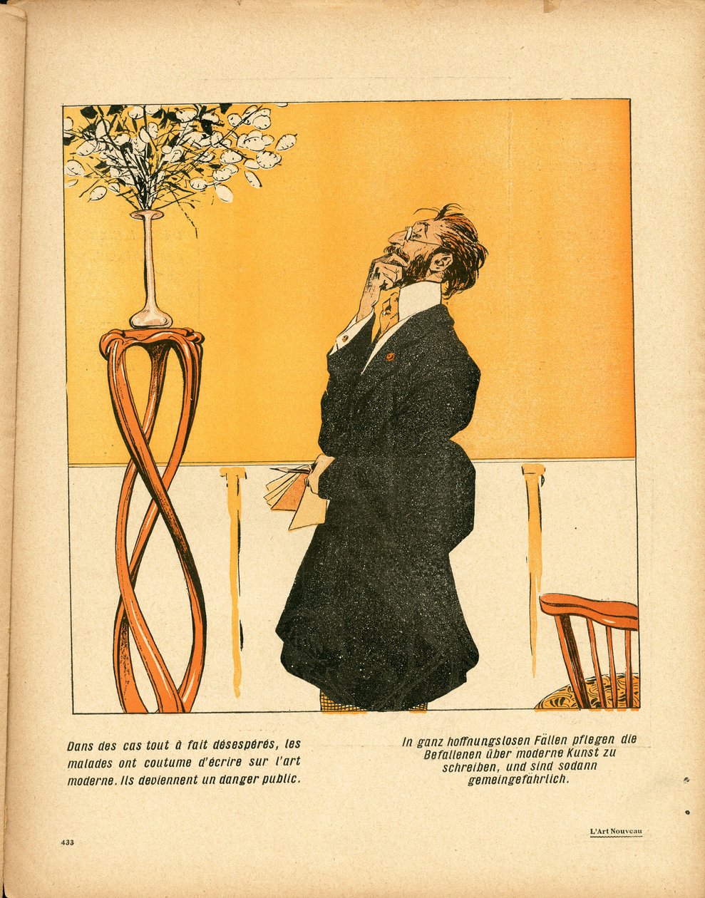 Talerz Masłowy”, nr 339, Satyryczny w Kolorach autorstwa Raphael Kirchner