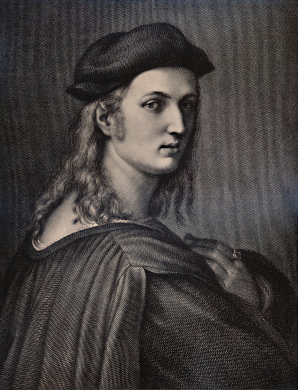 Raphael Sanzio, włoski artysta renesansowy, XVIII lub XIX wiek 1894 autorstwa Raphael Morghen