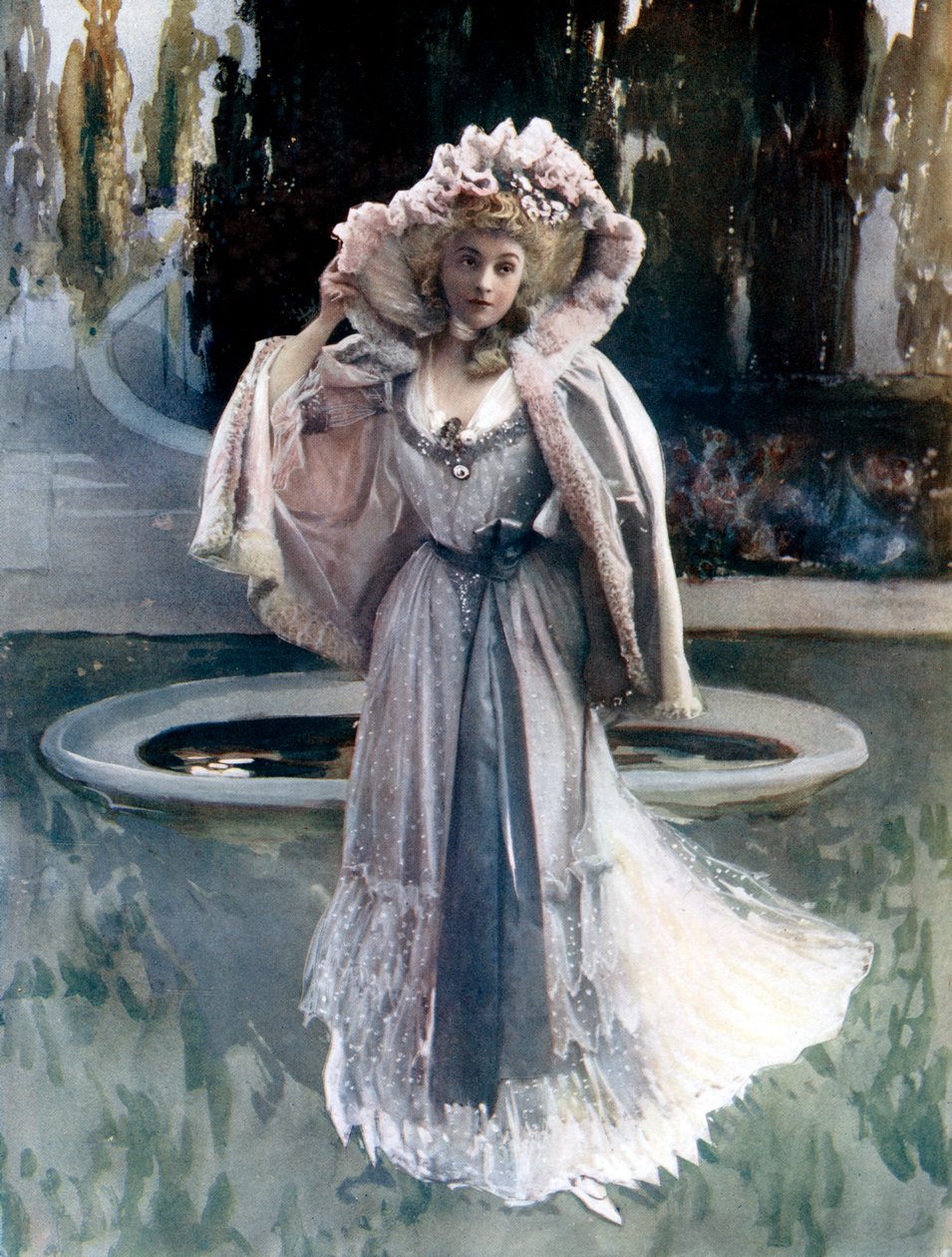 Gabrielle Rejane w Sylvie, c1902. autorstwa Rautlinger
