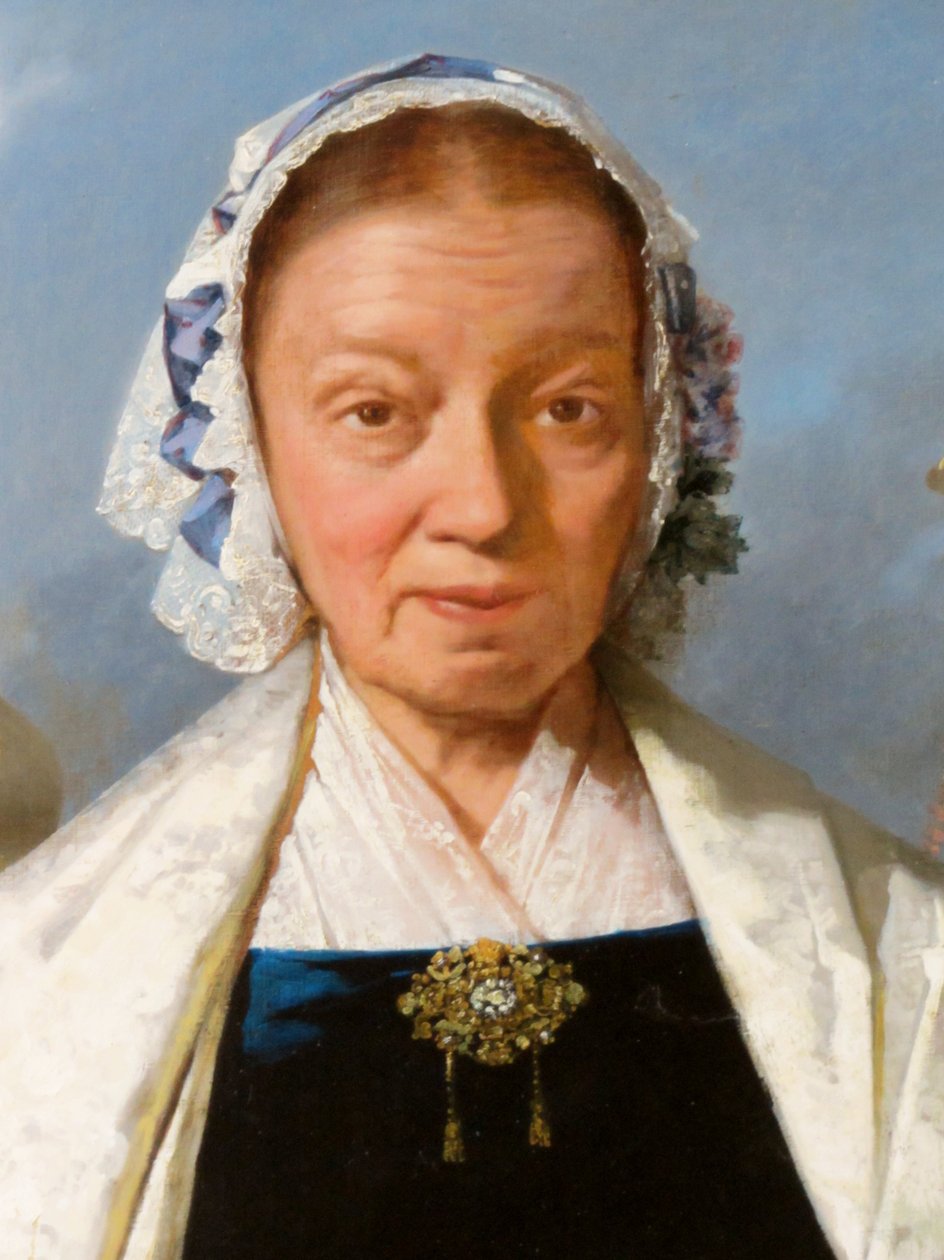 Barbara Molina i Agüero de Herrera autorstwa Raymond Auguste Quinsac Monvoisin