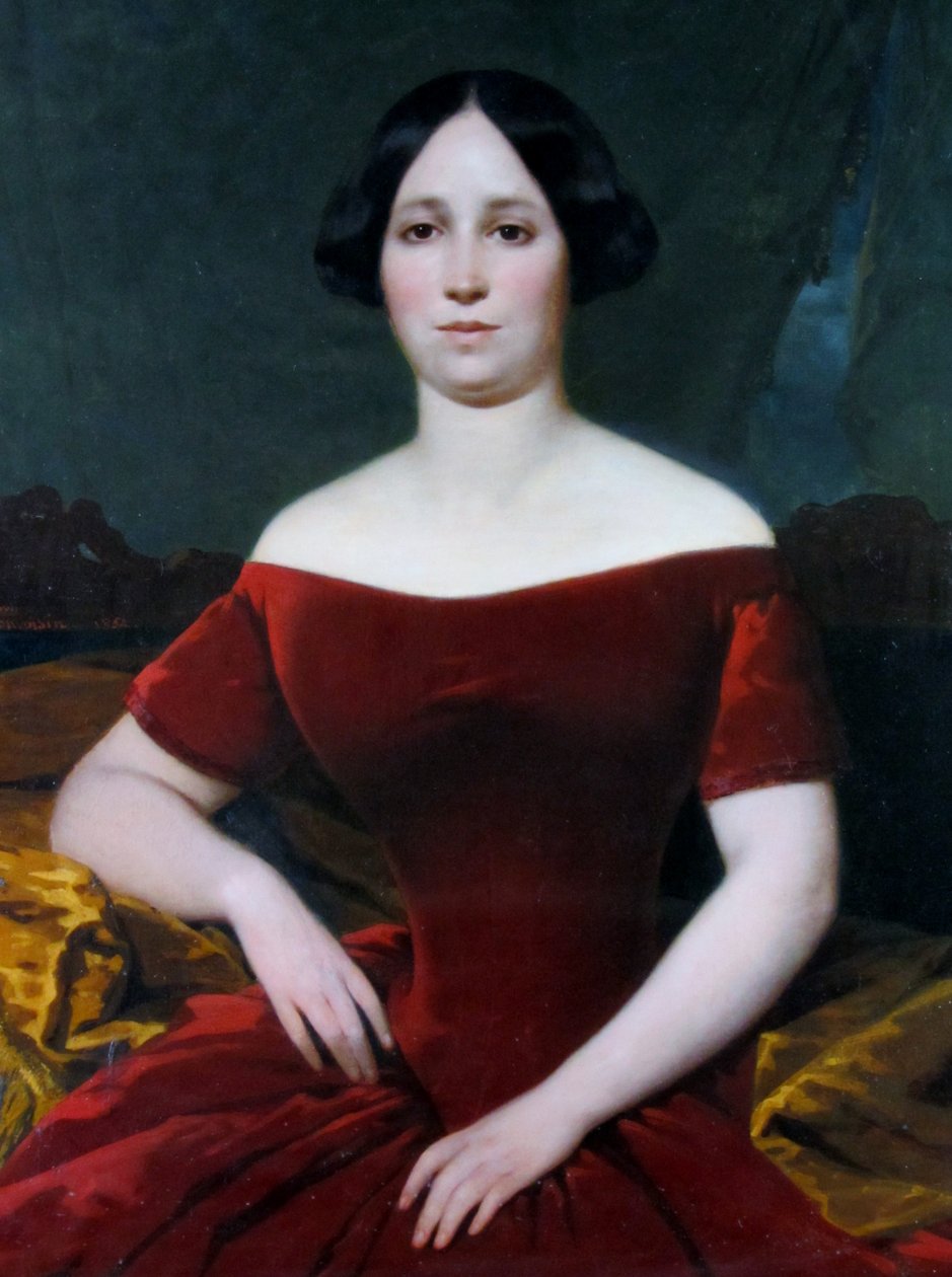 Pani Dolores Garcia-Huidobro autorstwa Raymond Auguste Quinsac Monvoisin