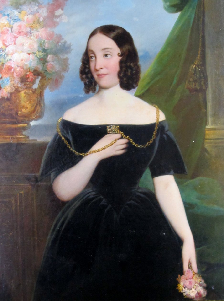 Pani Emilia Herrera Toro autorstwa Raymond Auguste Quinsac Monvoisin