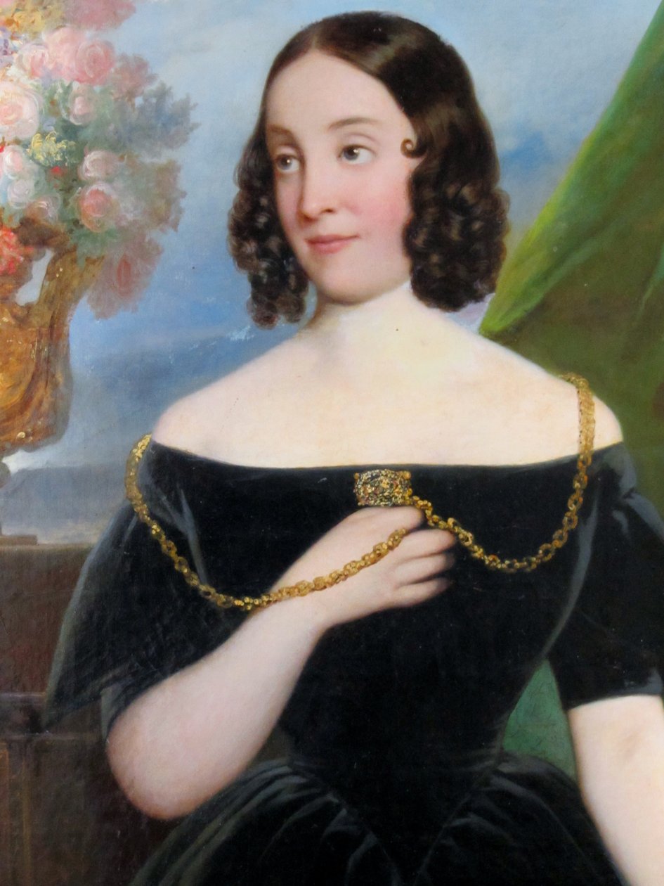 Pani Emilia Herrera Toro autorstwa Raymond Auguste Quinsac Monvoisin