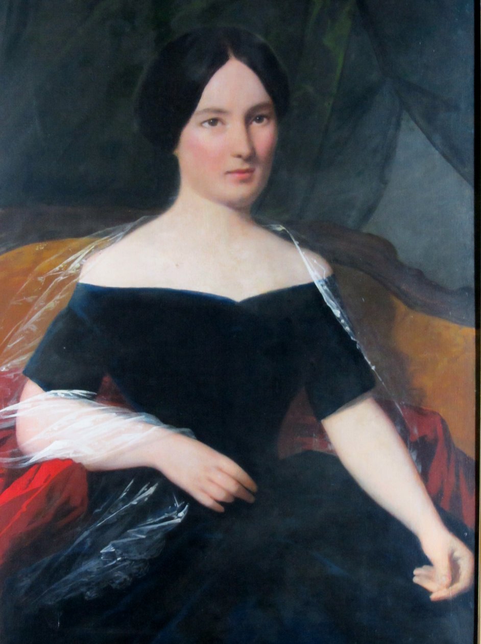 Pani Juana Valdés Munizaga z Abbott autorstwa Raymond Auguste Quinsac Monvoisin