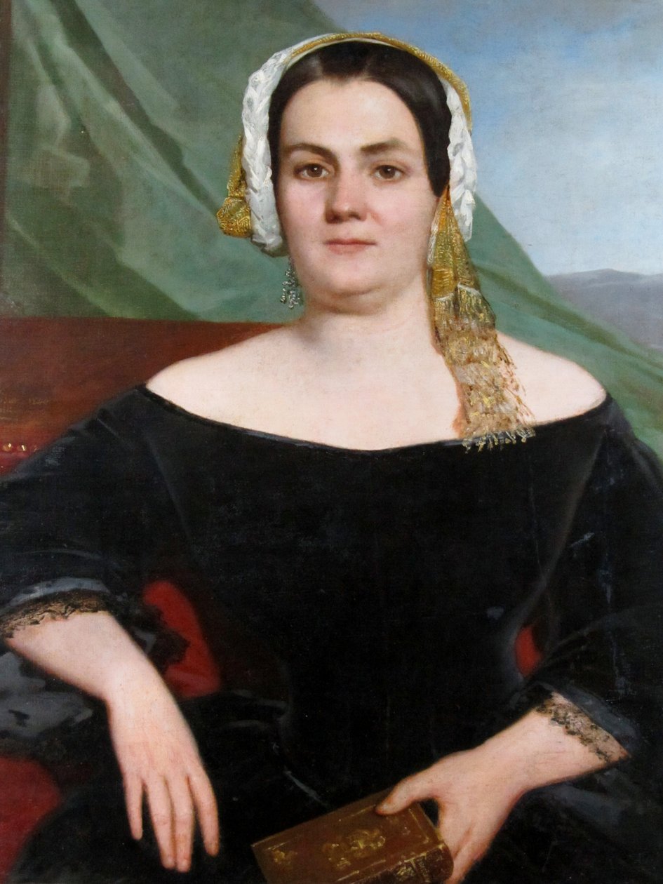 Pani Maria del Carmen Dolores Mackenna i Vicuña autorstwa Raymond Auguste Quinsac Monvoisin