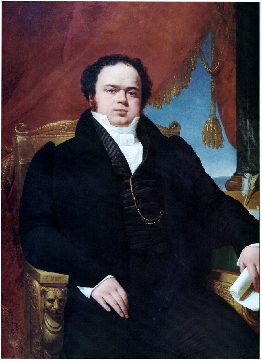 Portret Don Mariano Egaña autorstwa Raymond Auguste Quinsac Monvoisin