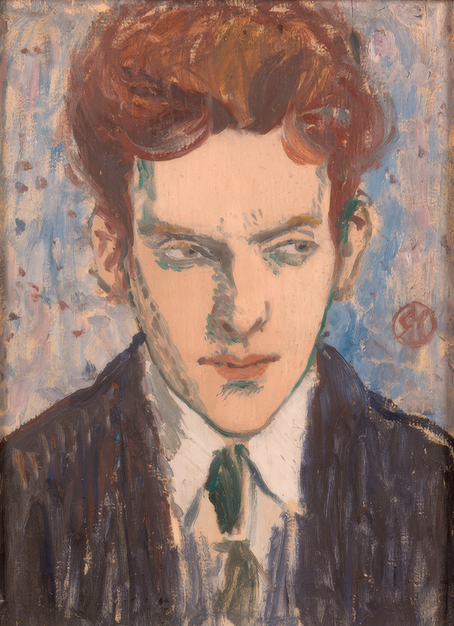 Edward McKnight Kauffer autorstwa Raymond McIntyre