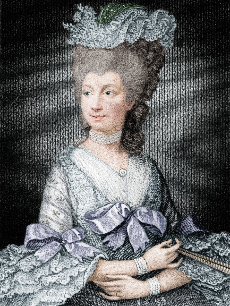 Królowa Charlotte, królowa-małżonka Jerzego III, XIX w. autorstwa Read