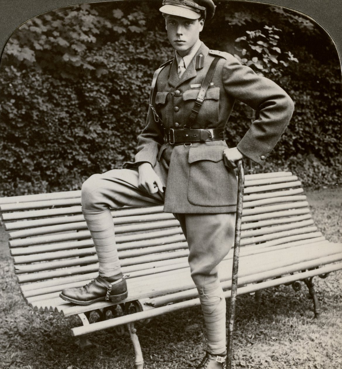 Książę Walii w mundurze wojskowym, Francja, I wojna światowa, 1914-1918. autorstwa Realistic Travels Publishers