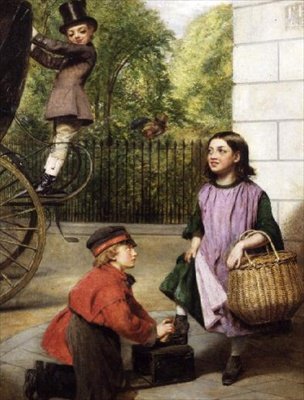 Czyściciel butów autorstwa Rebecca Solomon
