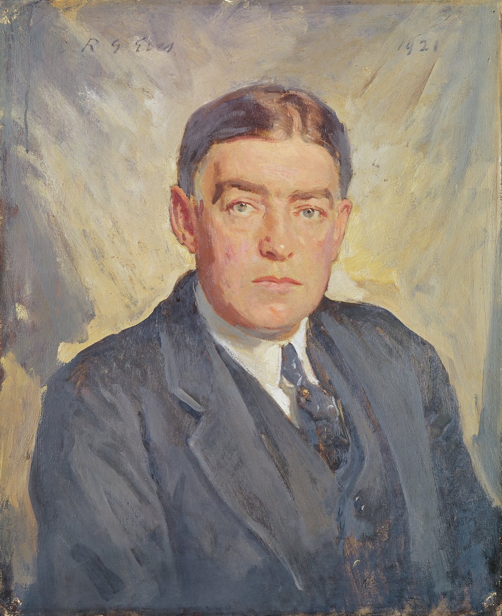 Portret Sir Ernesta Shackletona (1874-1922) 1921 autorstwa Reginald Grenville Eves