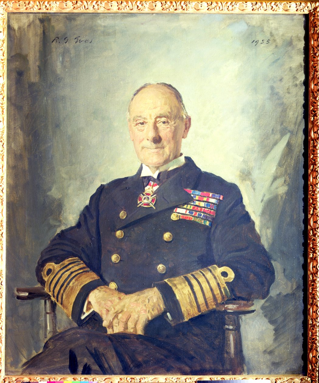 Admirał floty, hrabia Jellicoe of Scapa (1859-1935) autorstwa Reginald Grenville Eves
