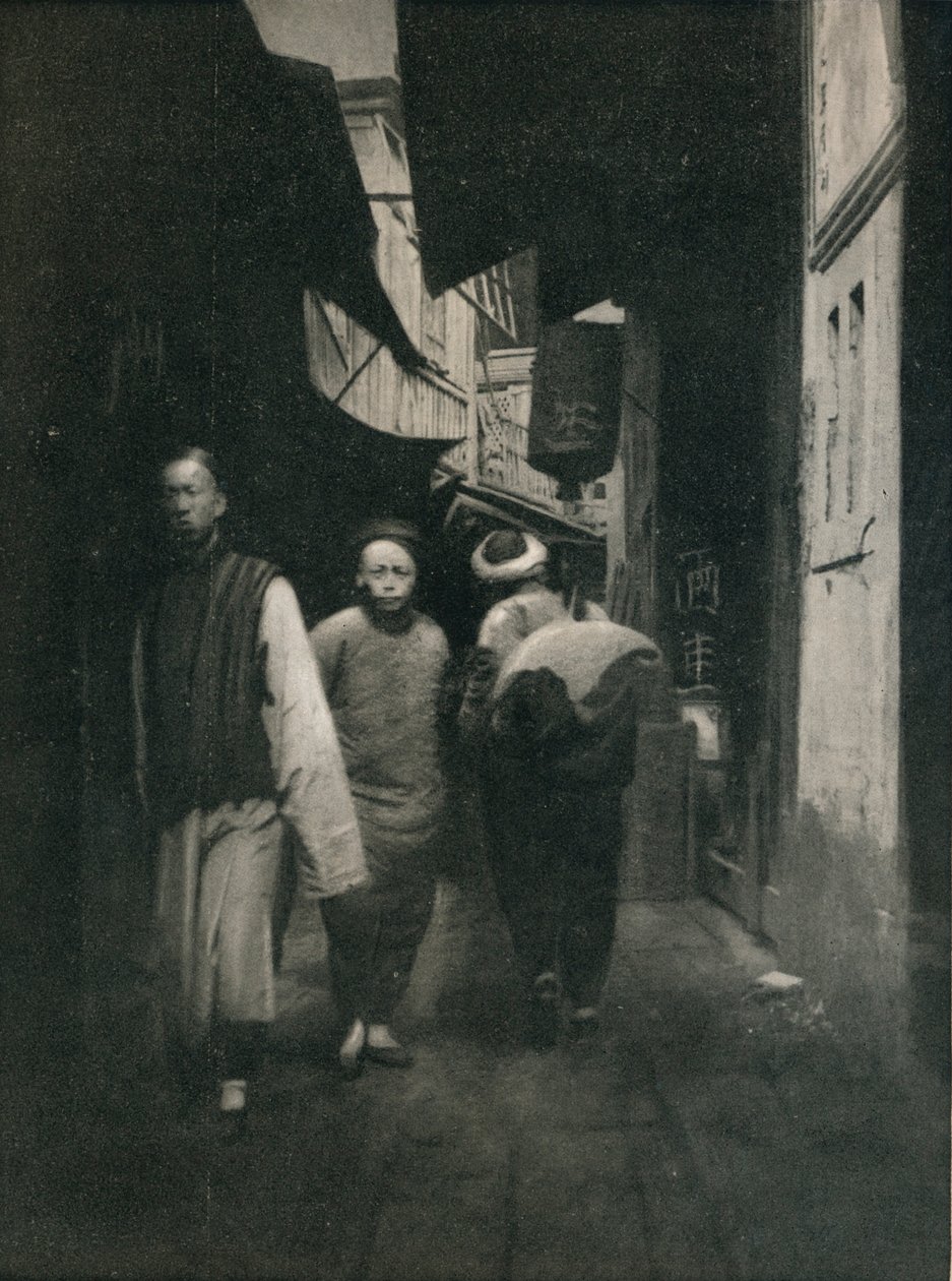Ulica w Chinach, ok. 1927, 1927 autorstwa Reginald Belfield