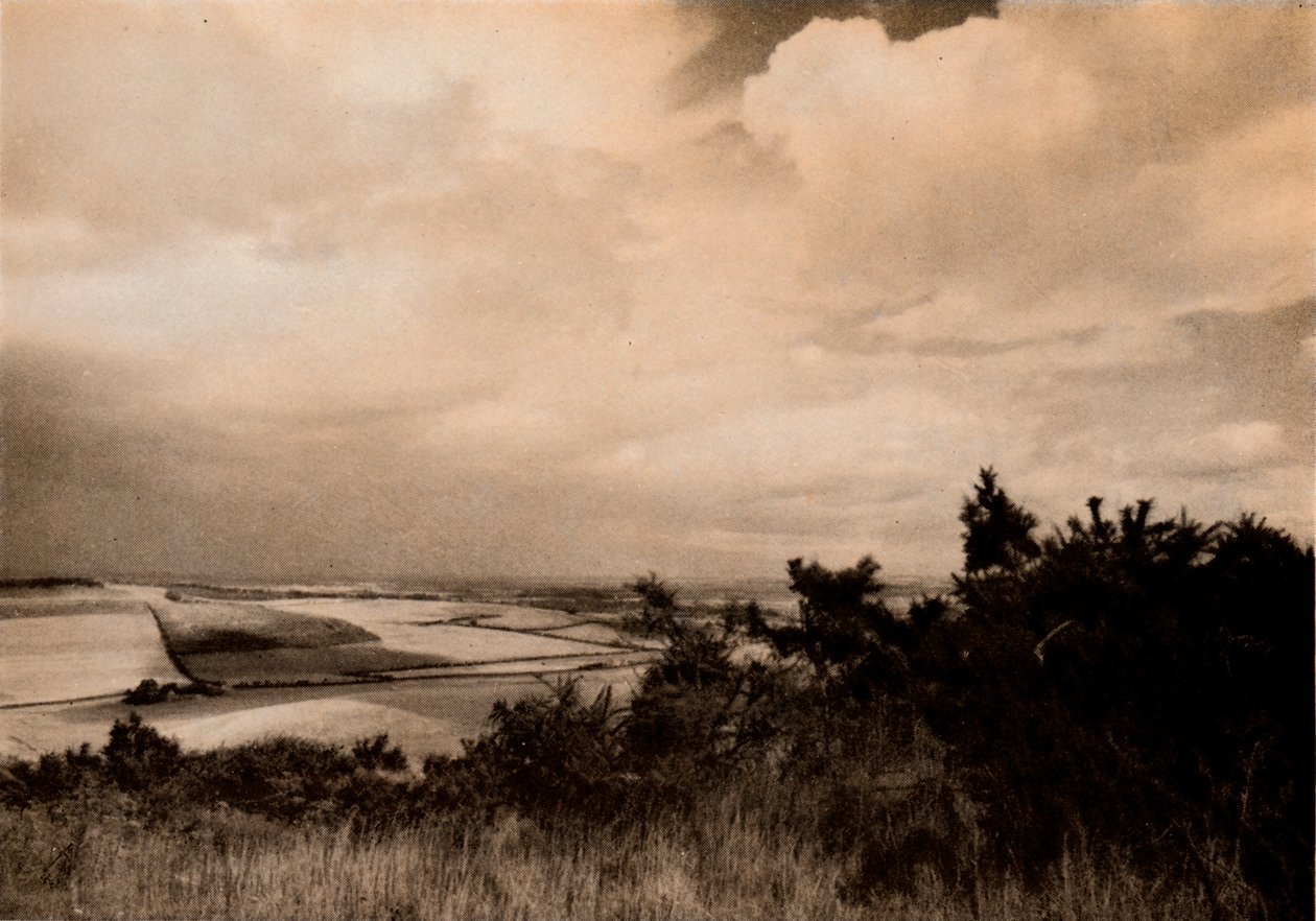 Z Downs powyżej Streetey, Berks, c1927, 1927 autorstwa Reginald Belfield