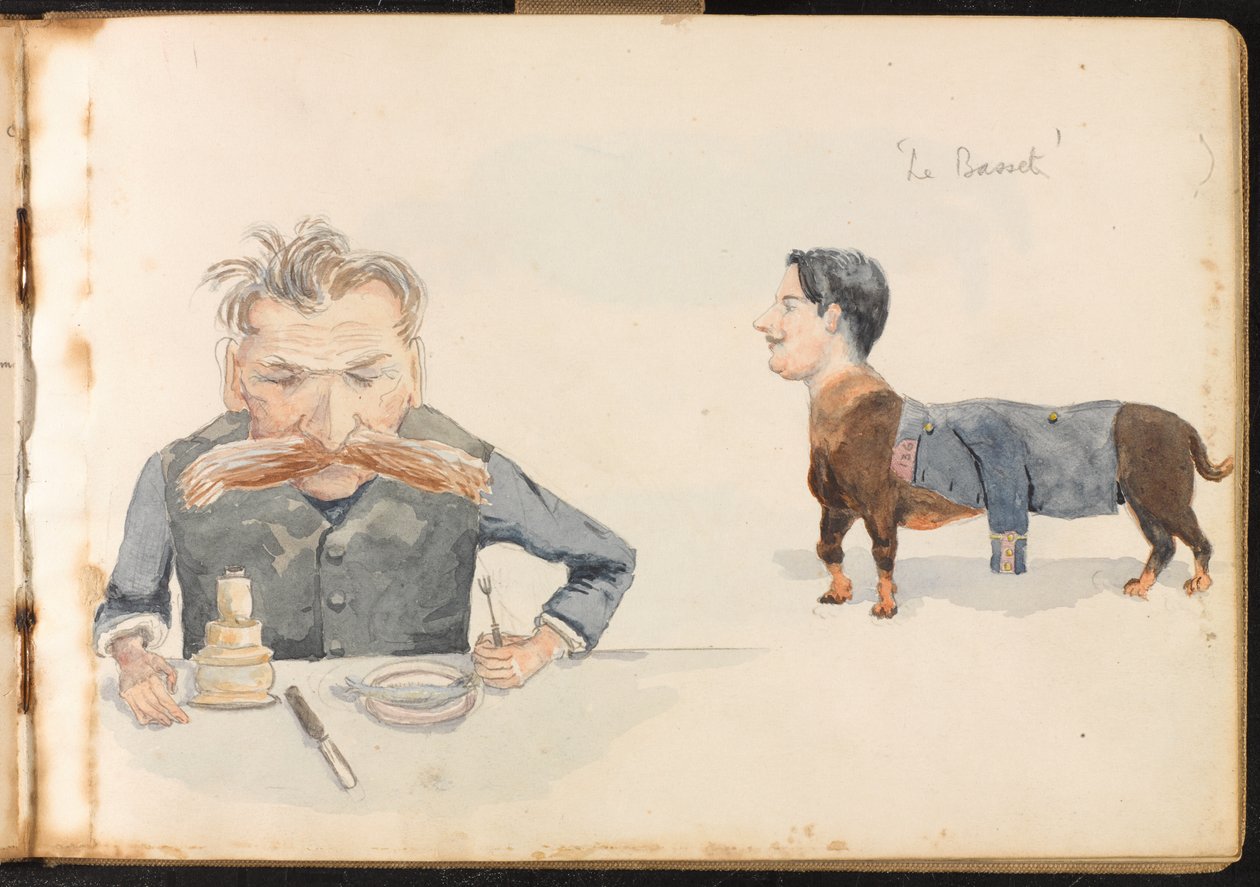 Le Basset autorstwa Reginald Copleston Bond