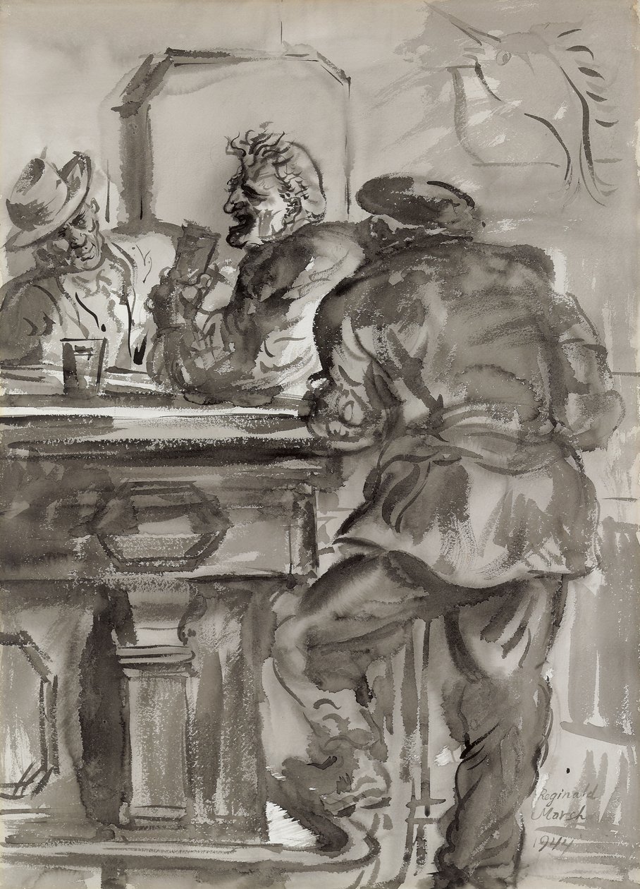 Filozof baru autorstwa Reginald Marsh
