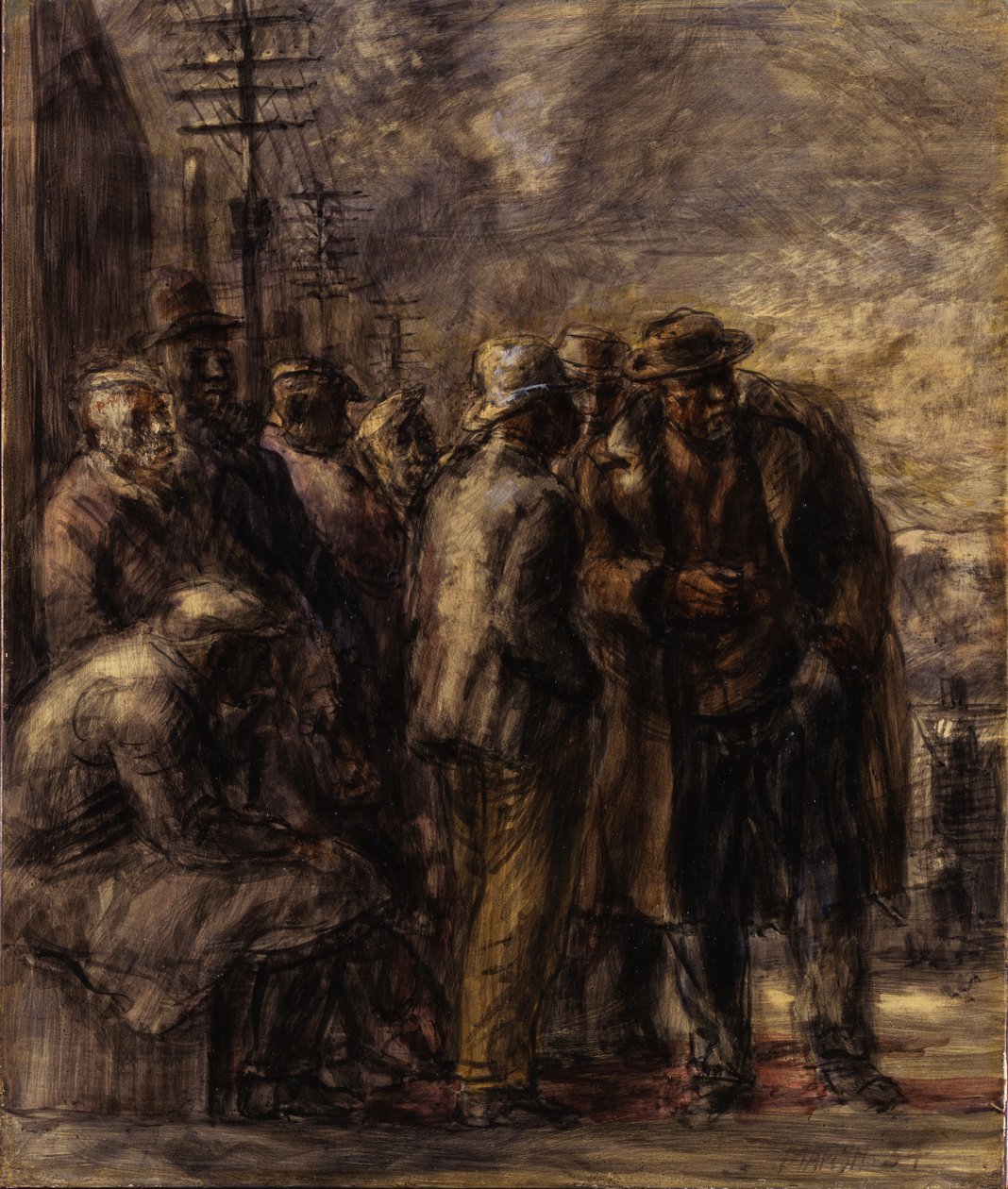 Bezrobotny autorstwa Reginald Marsh