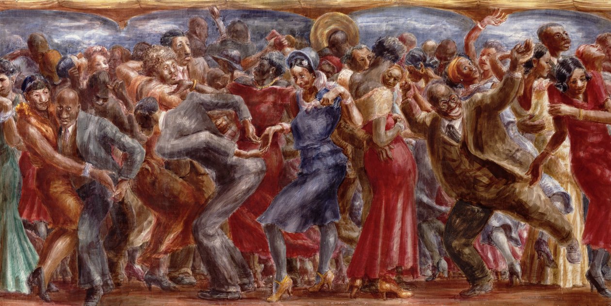 Sala balowa Savoy autorstwa Reginald Marsh
