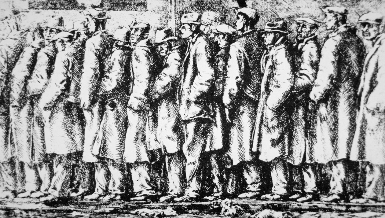 Linia chleba autorstwa Reginald Marsh