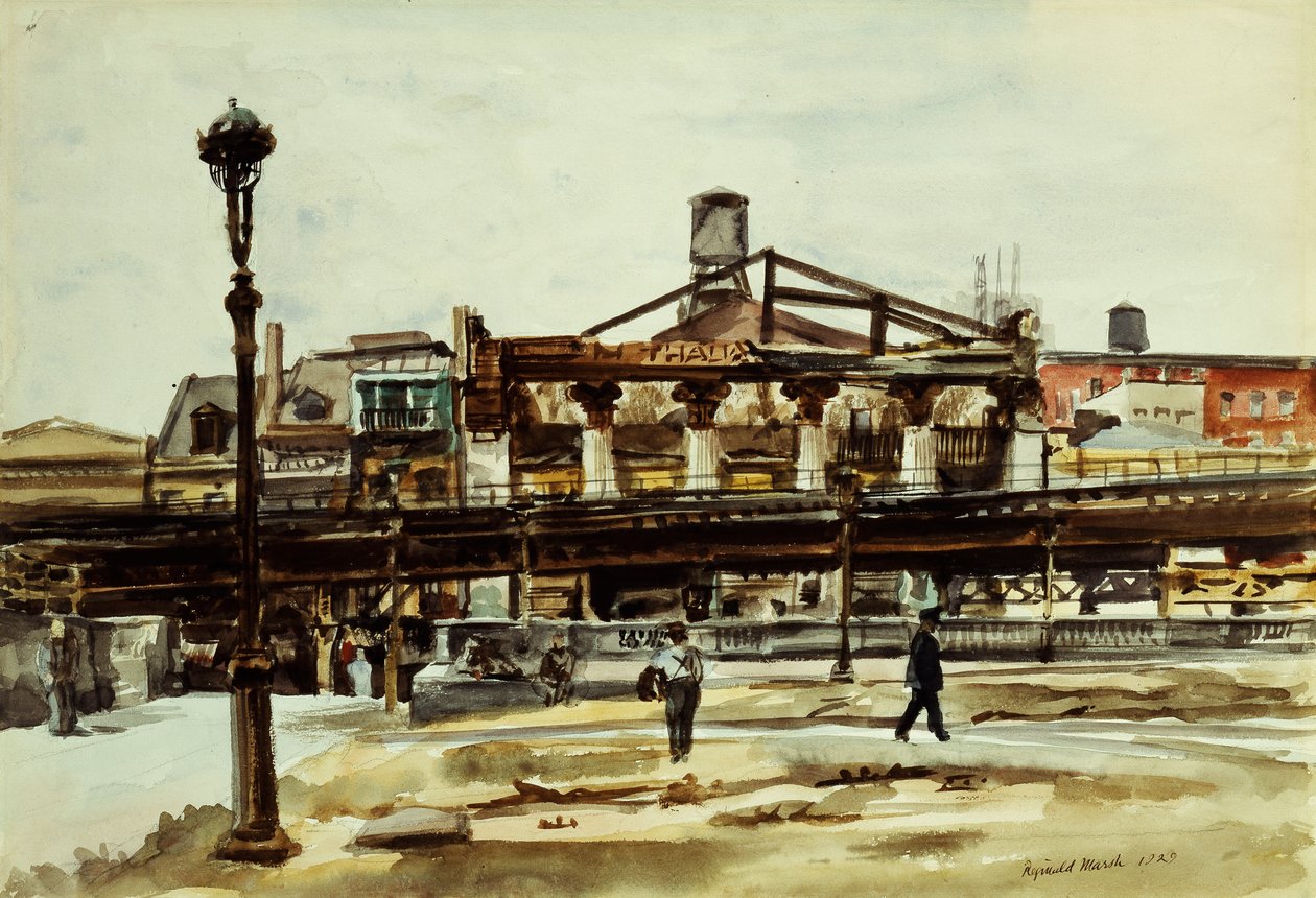 The El autorstwa Reginald Marsh
