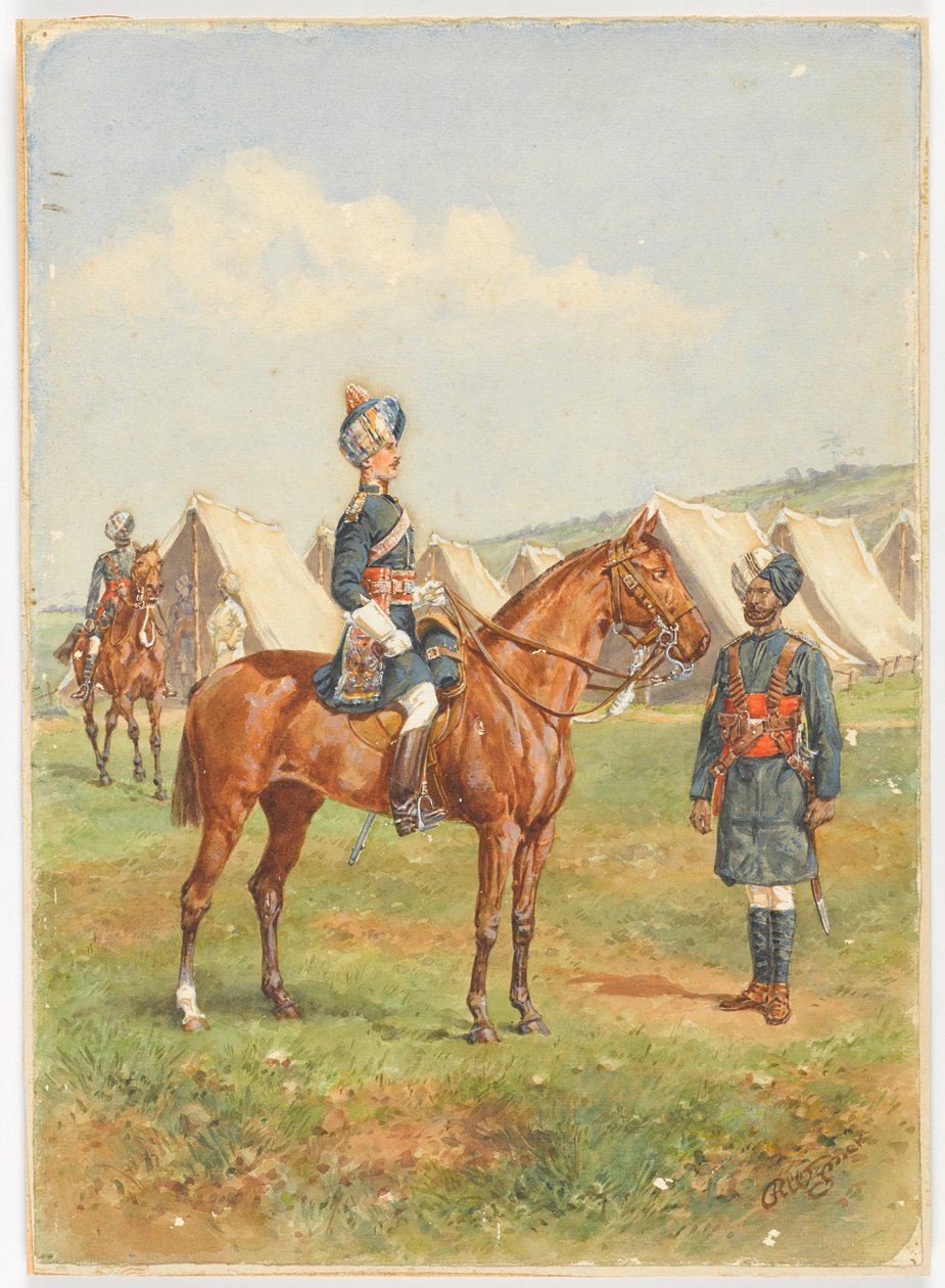 12. Kawaleria, 1910 ok autorstwa Reginald Wymer