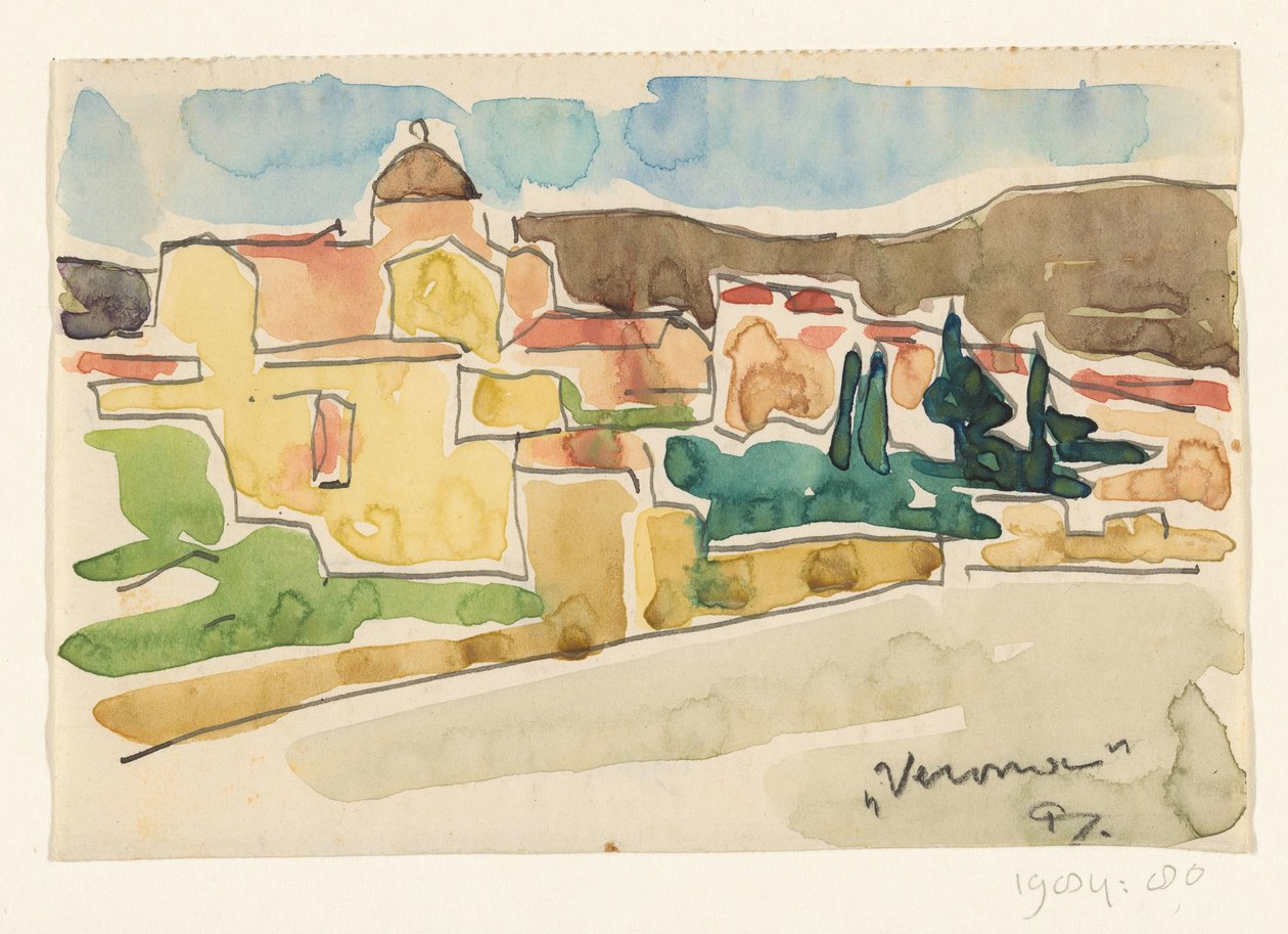 Verona (oryginalny tytuł na obiekcie) autorstwa Reijer Stolk (signed by artist)