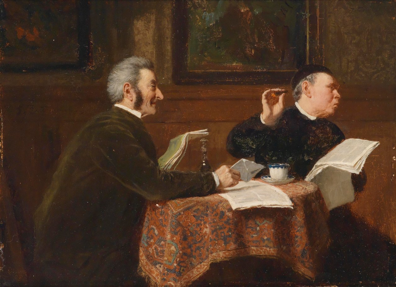 Sprzeczka autorstwa Reinhard Sebastian Zimmermann