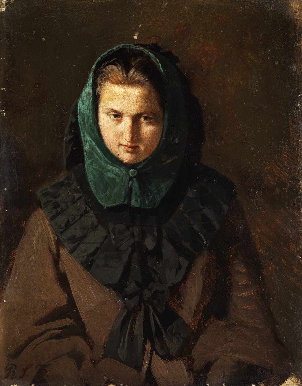 Portret młodej kobiety autorstwa Reinhard Sebastian Zimmermann