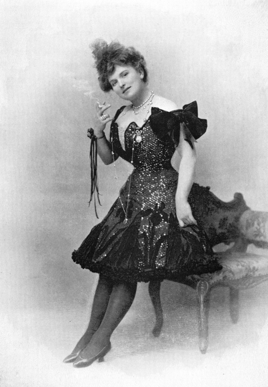 Nina Martino, włoska aktorka, 1902-1903. autorstwa Reinhold Thiele