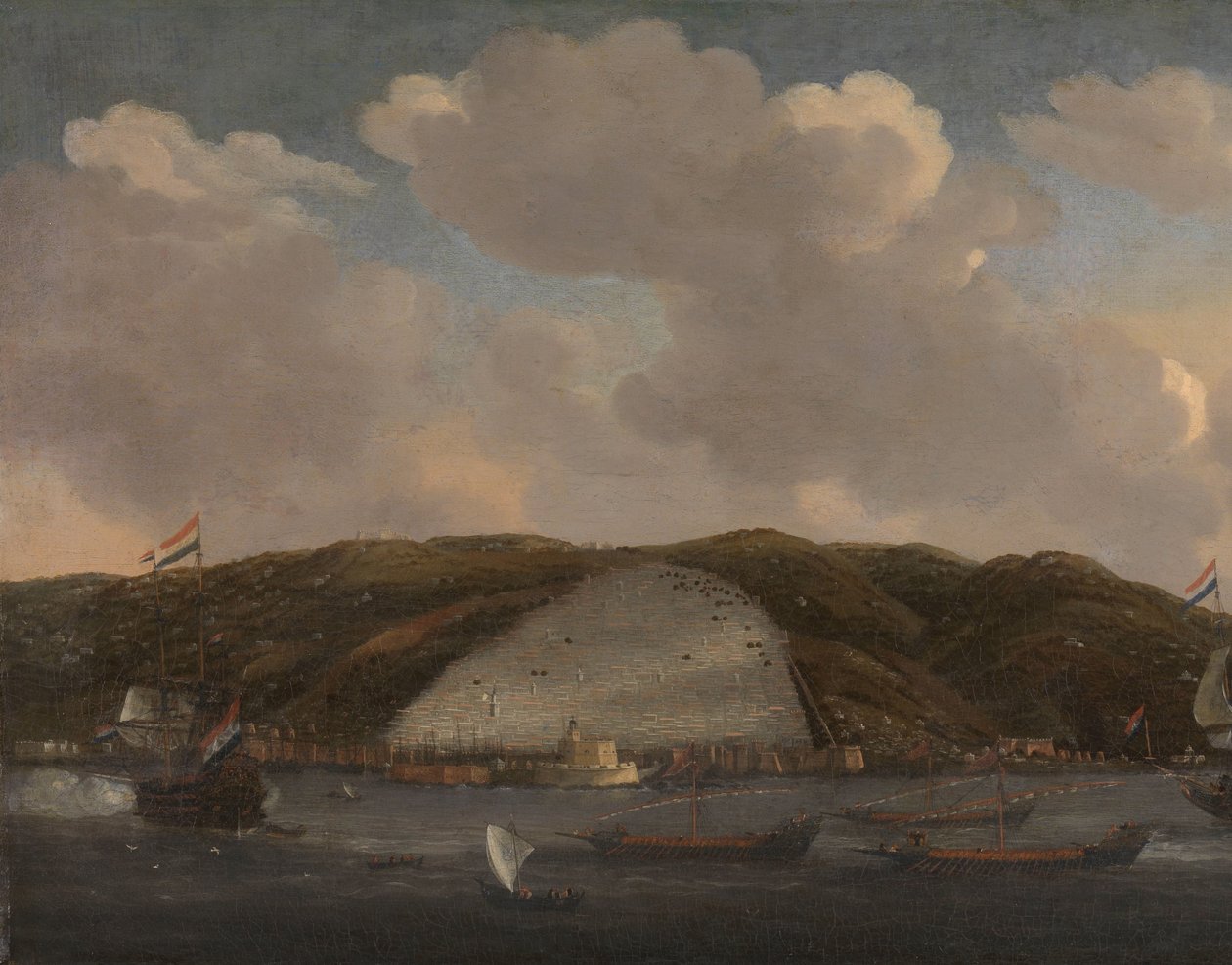 Widok na Algier autorstwa Reinier Nooms (signed by artist)