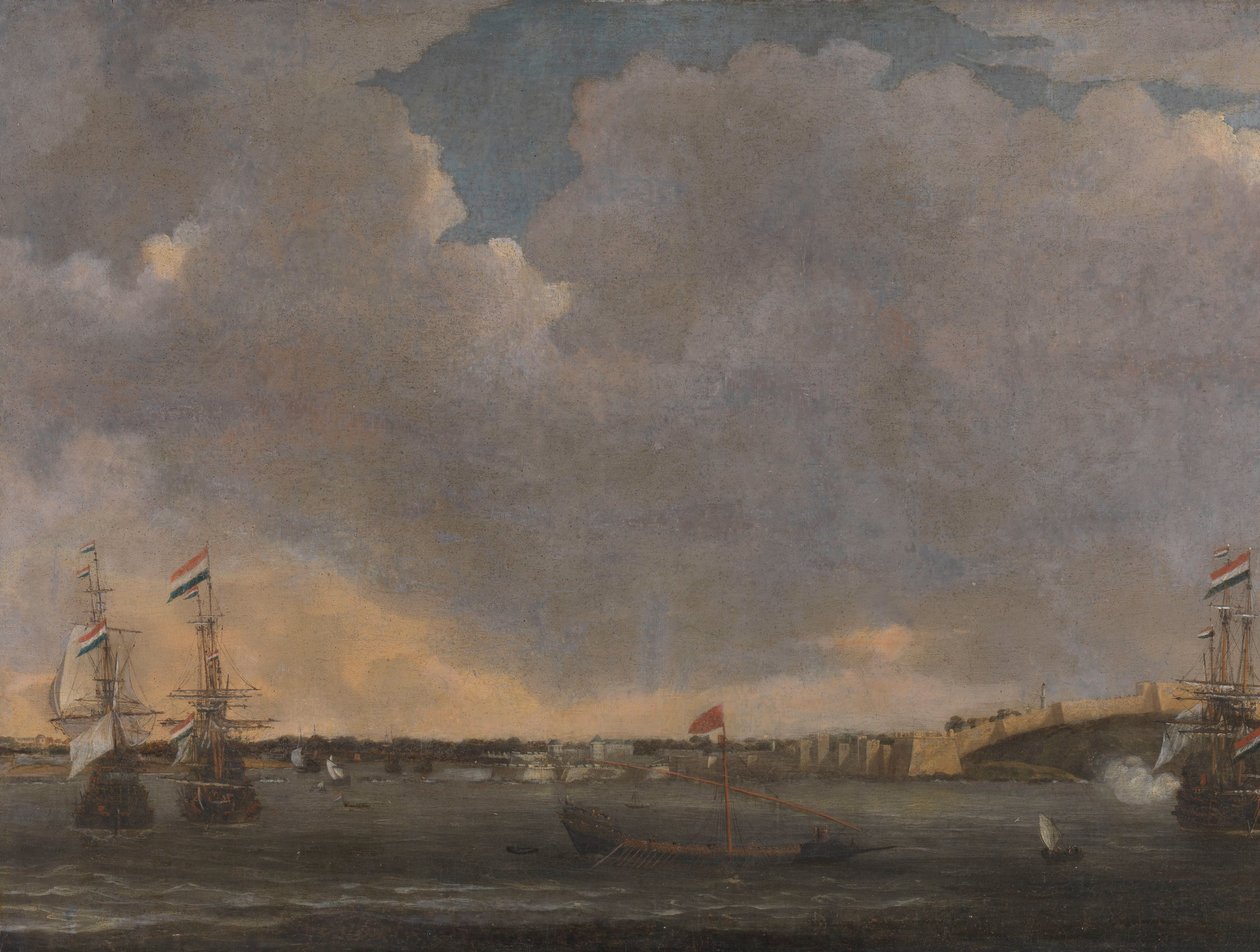 Widok Trypolisu autorstwa Reinier Nooms (signed by artist)