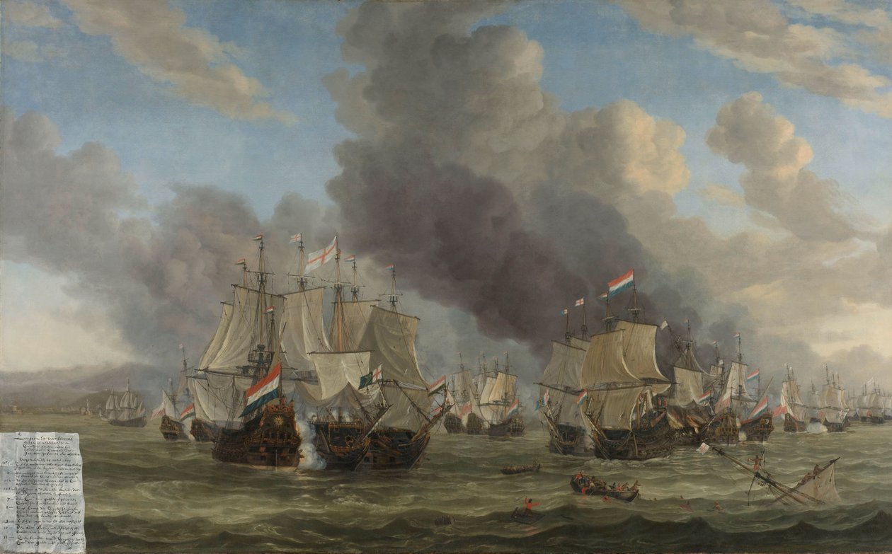 Bitwa pod Livorno Bitwa morska pod Livorno, 14 marca 1653 autorstwa Reinier Nooms