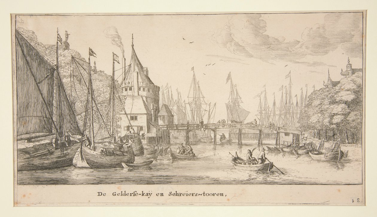 Widok na Amsterdam ( autorstwa Reinier Nooms