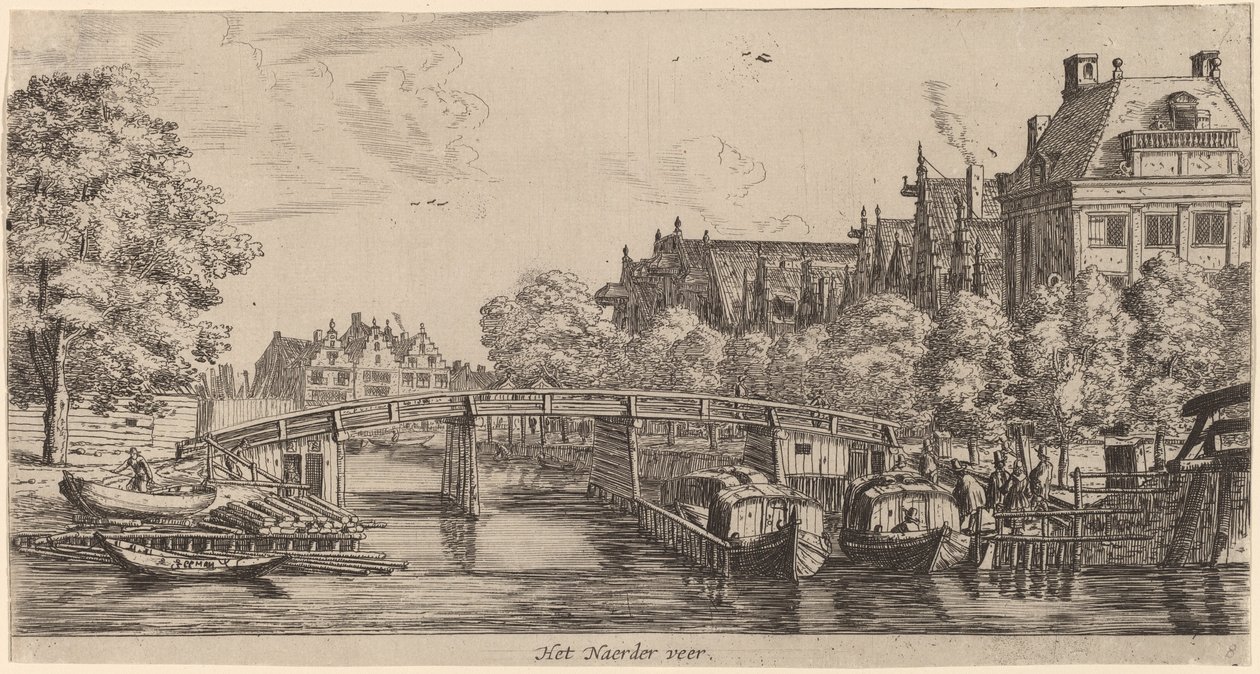 Prom do Naarden (prom Naerder) autorstwa Reinier Nooms, called Zeeman