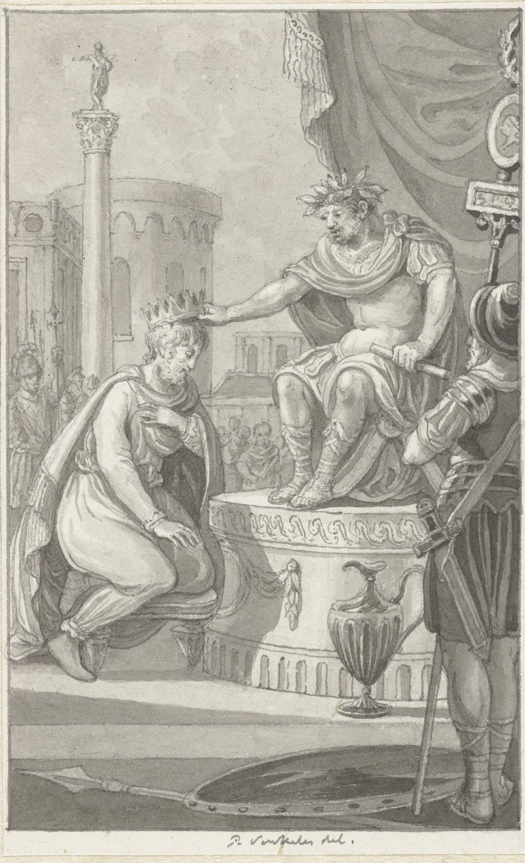 Duma Nerona autorstwa Reinier Vinkeles (I)