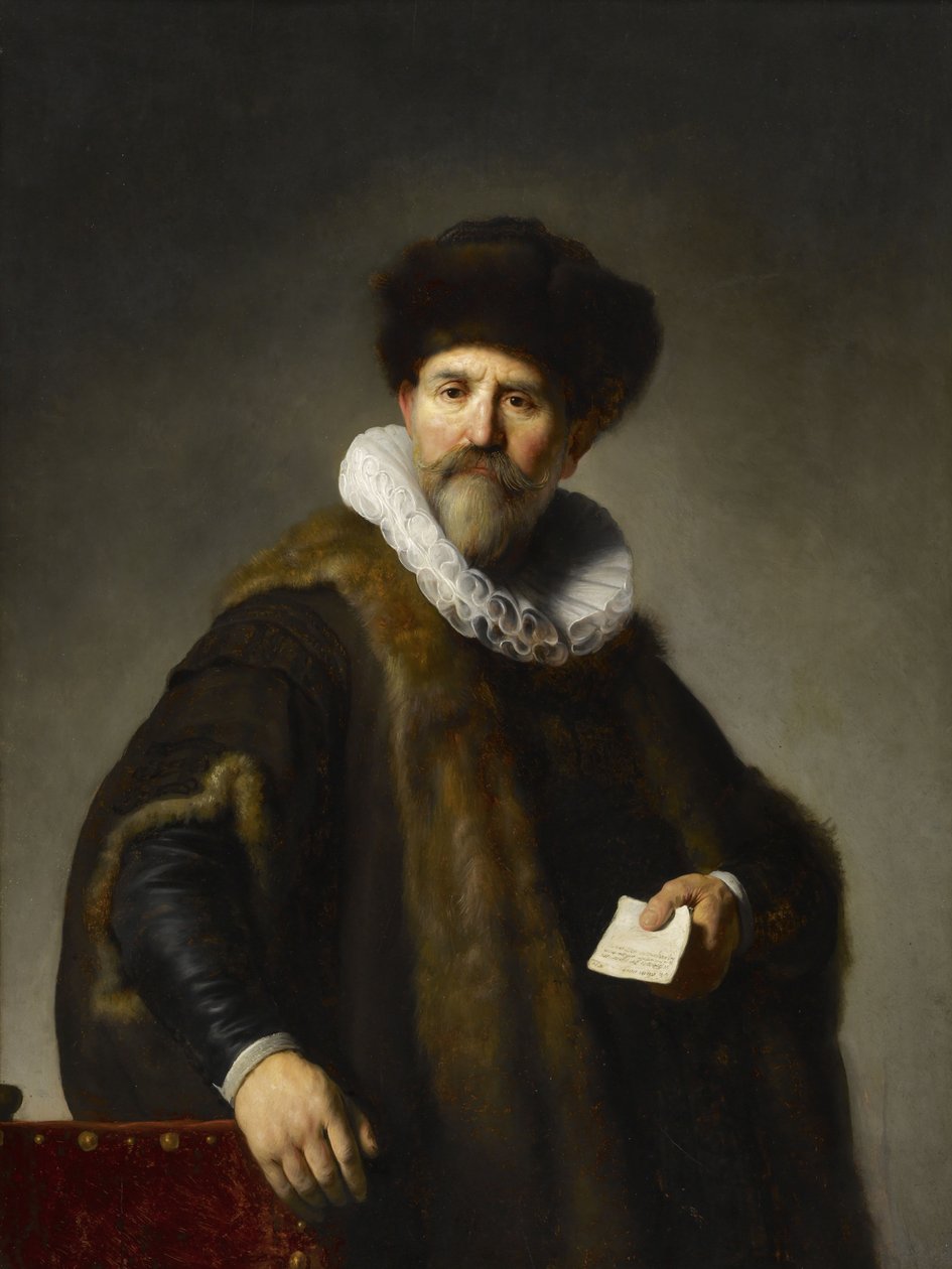 Portret Nicolaesa Rutsa autorstwa Rembrandt van Rijn
