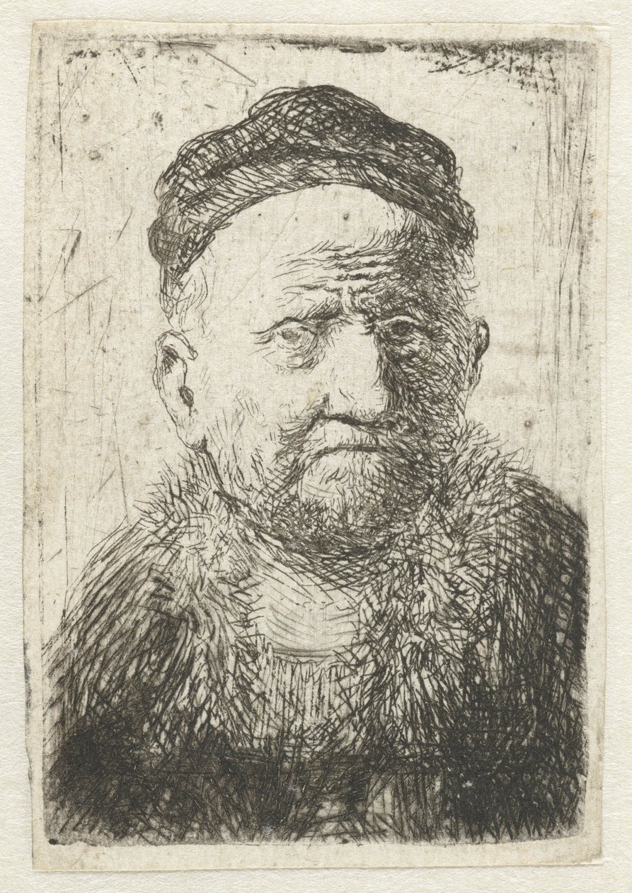 Mężczyzna autorstwa Rembrandt van Rijn