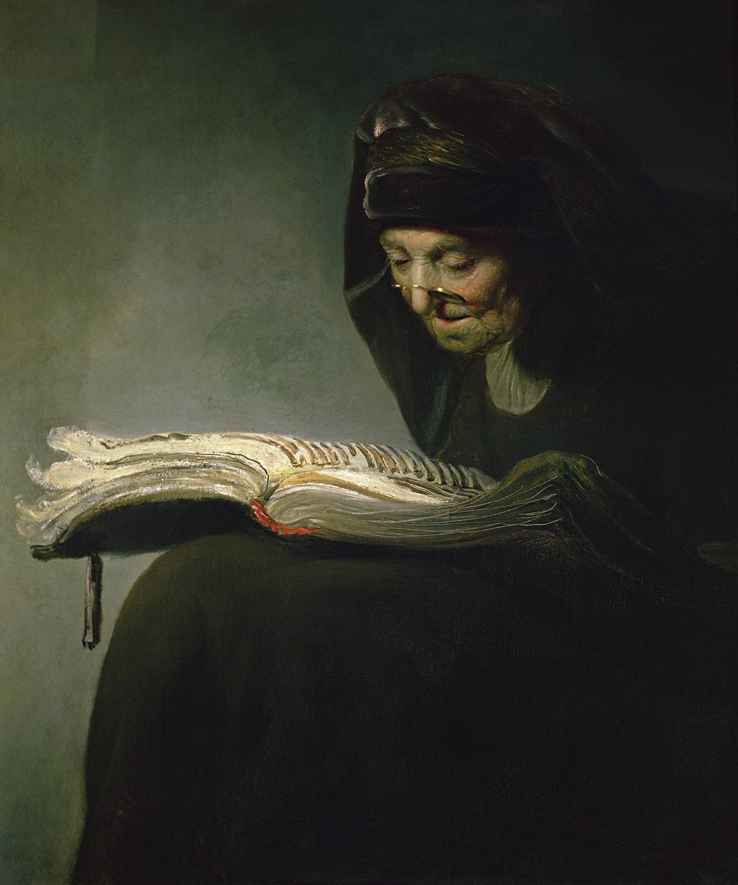 Portret matki Rembrandta autorstwa Rembrandt van Rijn