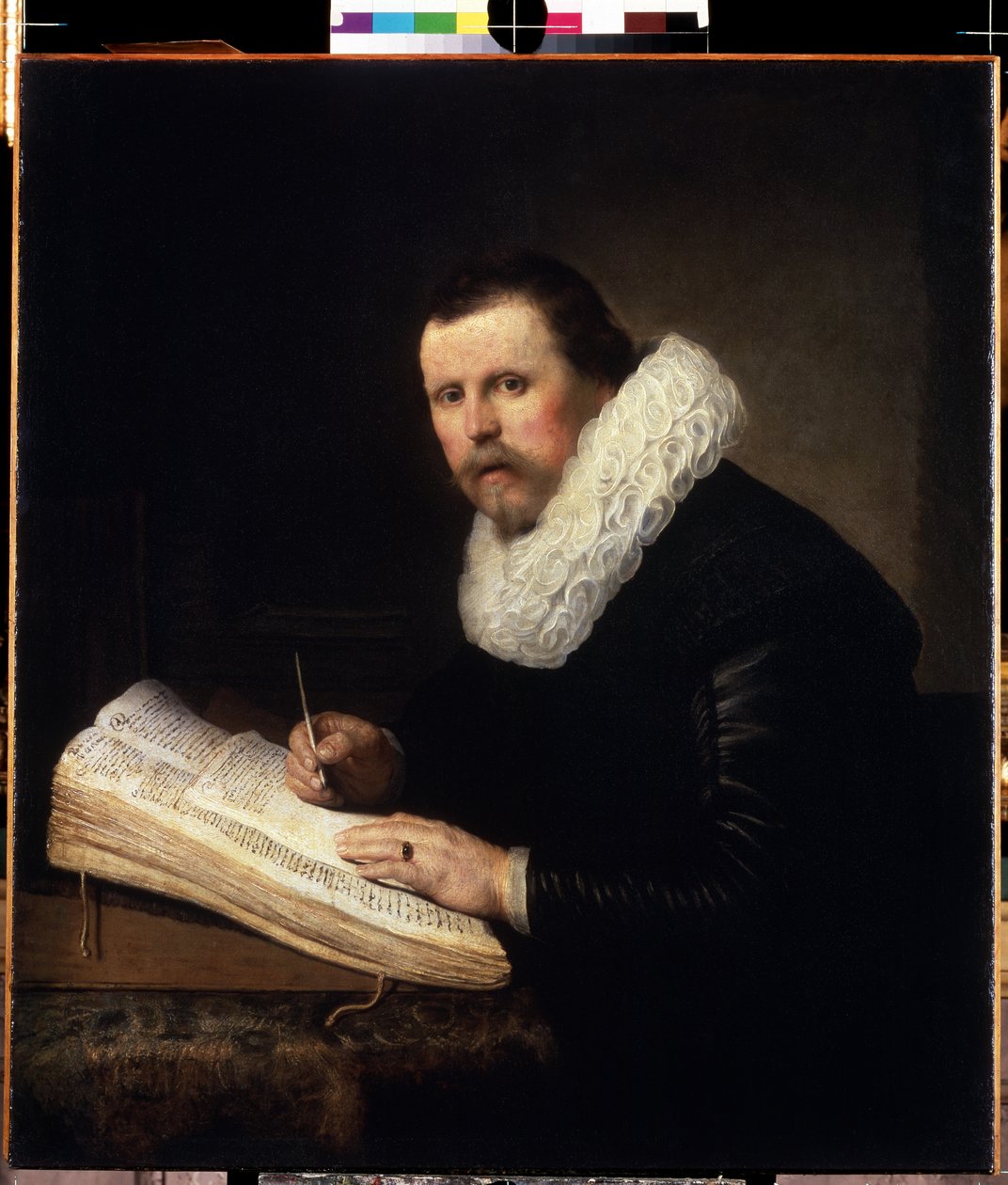 Portret uczonego, 1631 autorstwa Rembrandt van Rijn