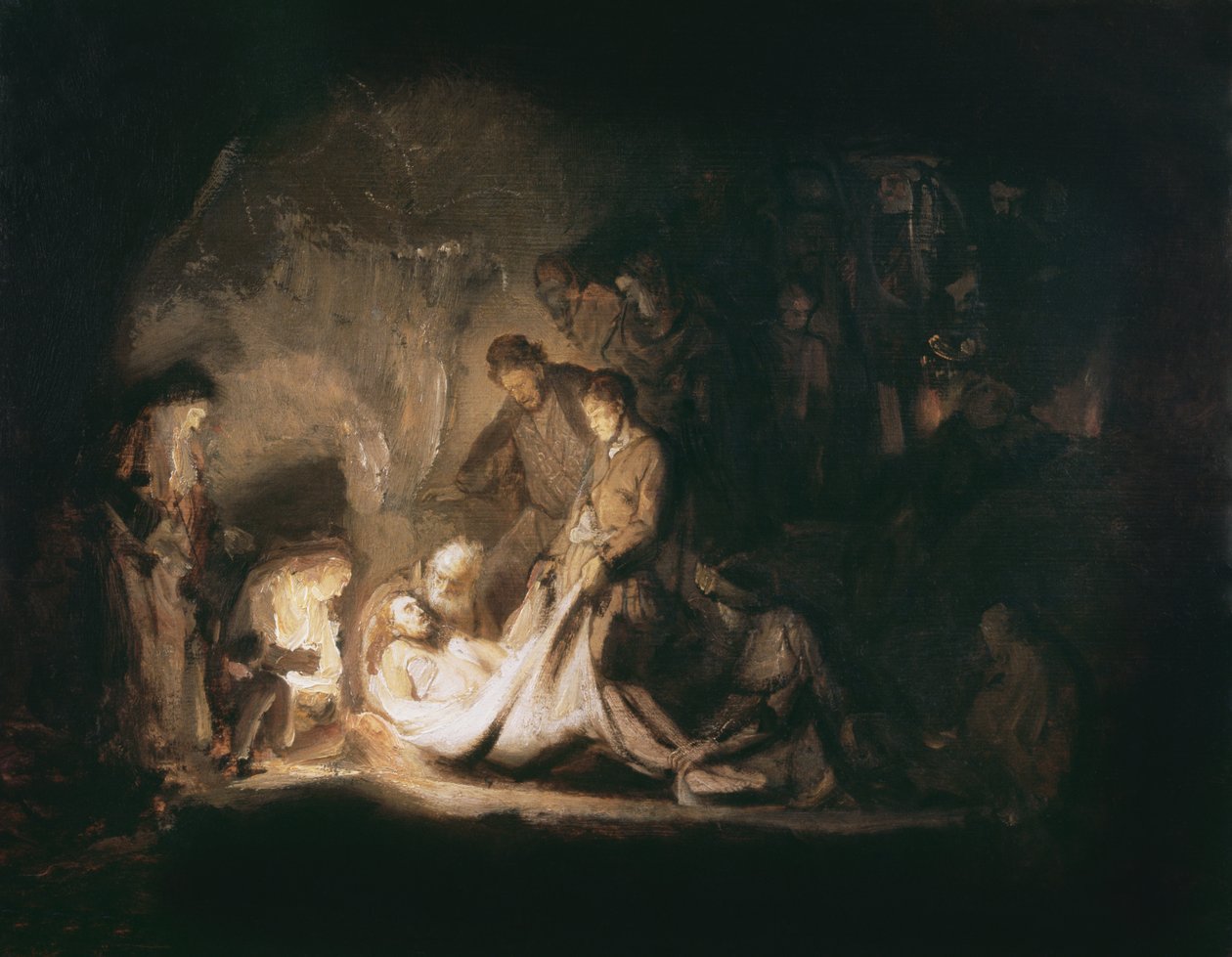 Złożenie do grobu autorstwa Rembrandt van Rijn
