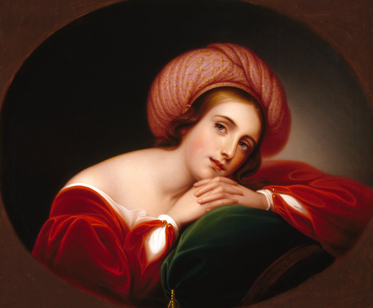 Portret wyidealizowany, ok. 1845 autorstwa Rembrandt Peale