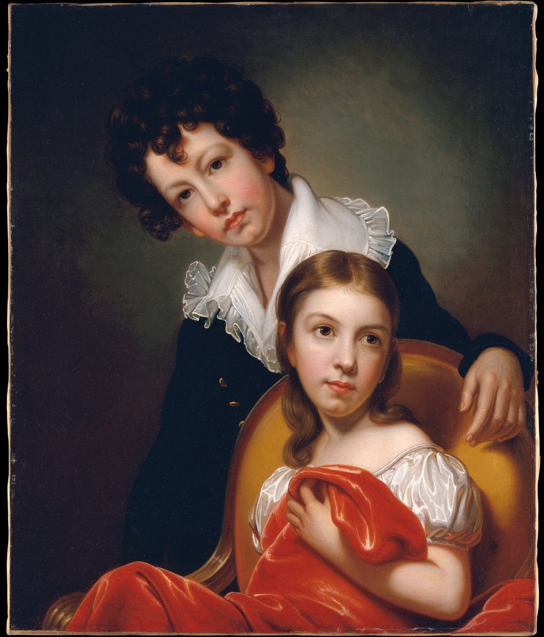 Michael Angelo i Emma Clara Peale autorstwa Rembrandt Peale
