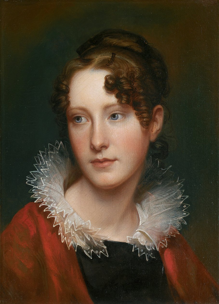 Portret Rosalby Więcej autorstwa Rembrandt Peale
