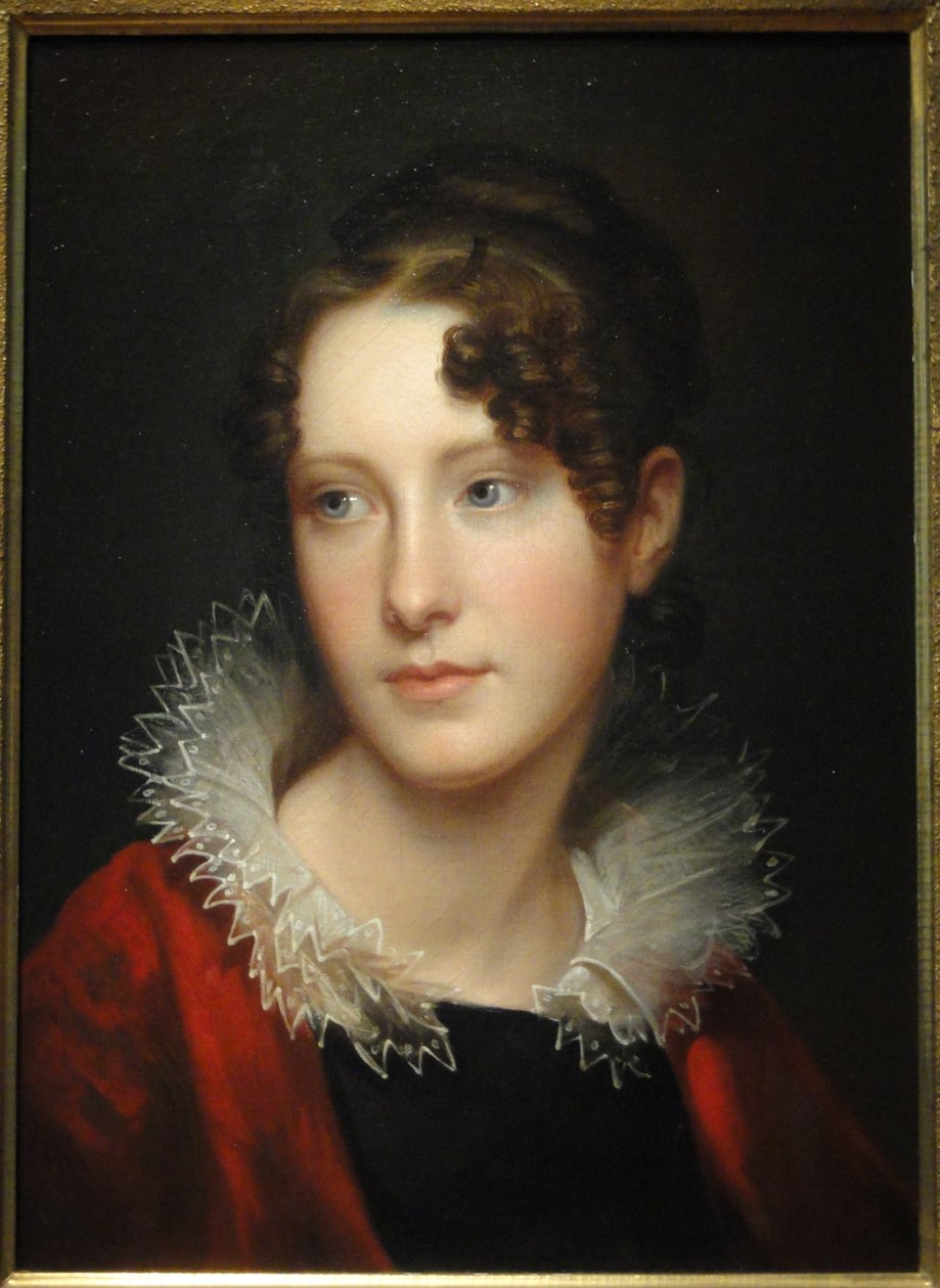 Portret Rosalby Więcej autorstwa Rembrandt Peale