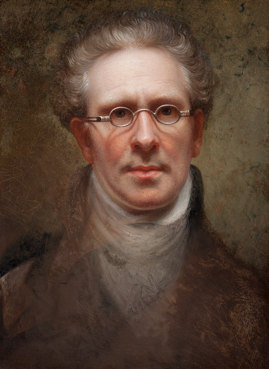 Autoportret, 1828 autorstwa Rembrandt Peale