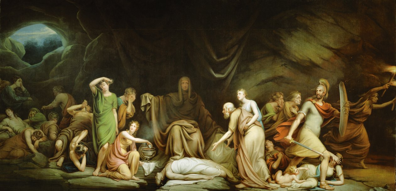 Sąd Śmierci, 1820 autorstwa Rembrandt Peale